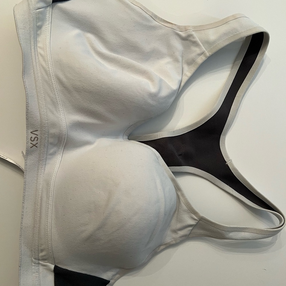 VSX White Sports Bra